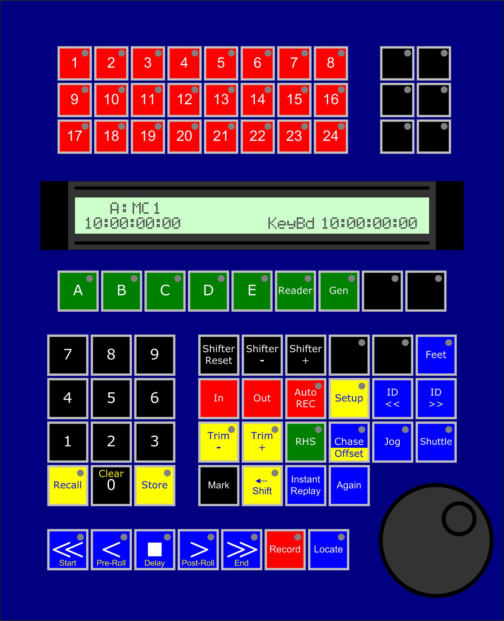 sr-424 keyboard